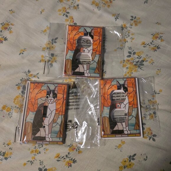 Cat Light Switch and Outlet Covers - Picture 1 of 1